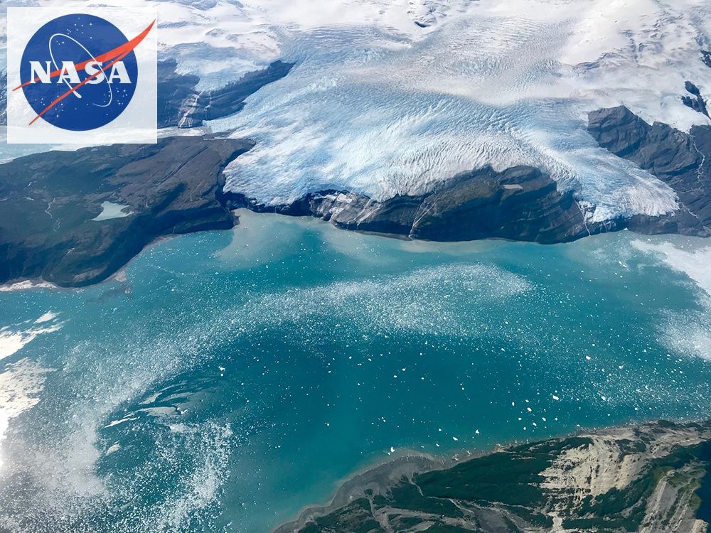 Nasa photo of Icy Bay, Alaska